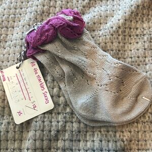 Matilda Jane, all the marbles socks.  Size extra small.